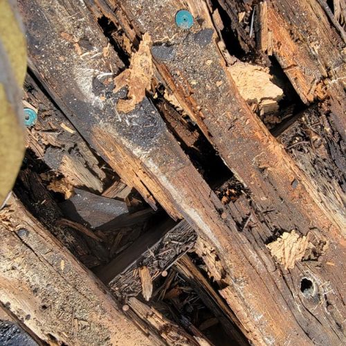 Expert roofing company team doing roof repair Billings MT